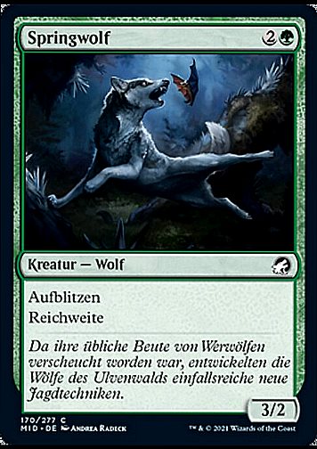 Springwolf (Bounding Wolf)